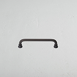 Bronze Sycamore Furniture Handle In White Background