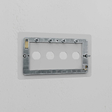 4G Switch Plate - Clear