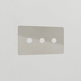 3G Switch Plate - Polished Nickel