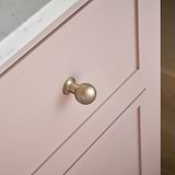 Bayswater Furniture Knob Medium – Antique Brass