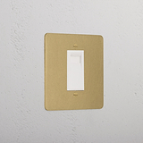Luxury Antique Brass Bt Slave Socket White