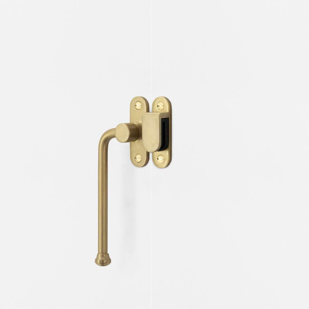 Southbank Casement Window Handle With Hook Left – Antique Brass