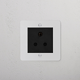 5A Light Socket - Paintable Black