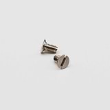 Brass Mounting Screws - Polished Nickel