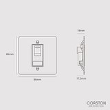CAT6 Socket - Paintable White