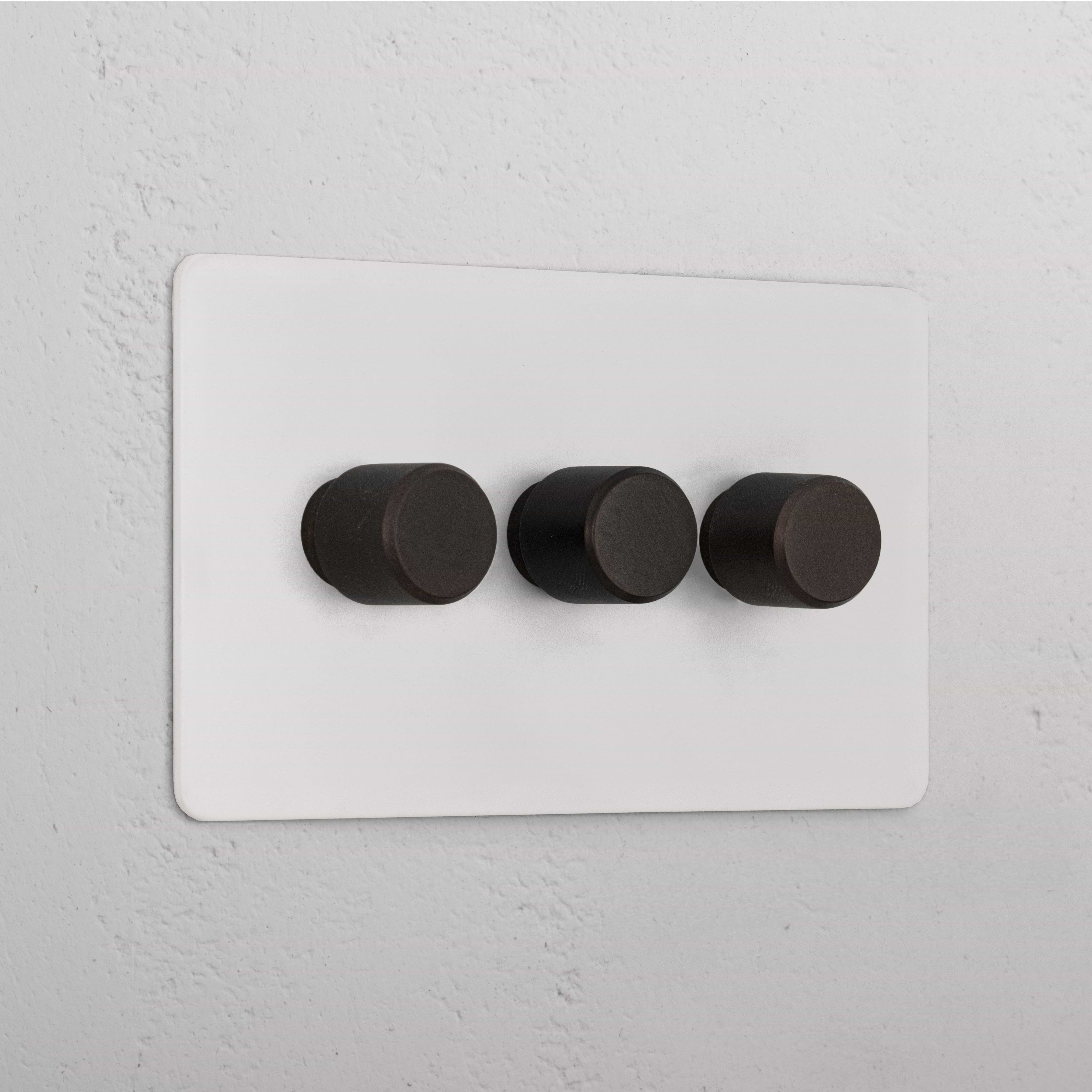 3G Dimmer Switch - Paintable Bronze