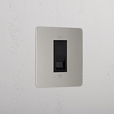 Elegant Polished Nickel Bt Master Socket Black