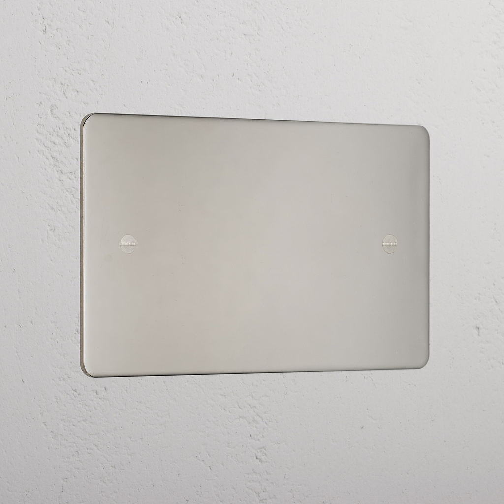 Polished Nickel Plate Double Plate