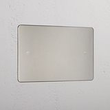 Polished Nickel Plate Double Plate