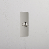 1G Architrave Intermediate Toggle Switch - Polished Nickel