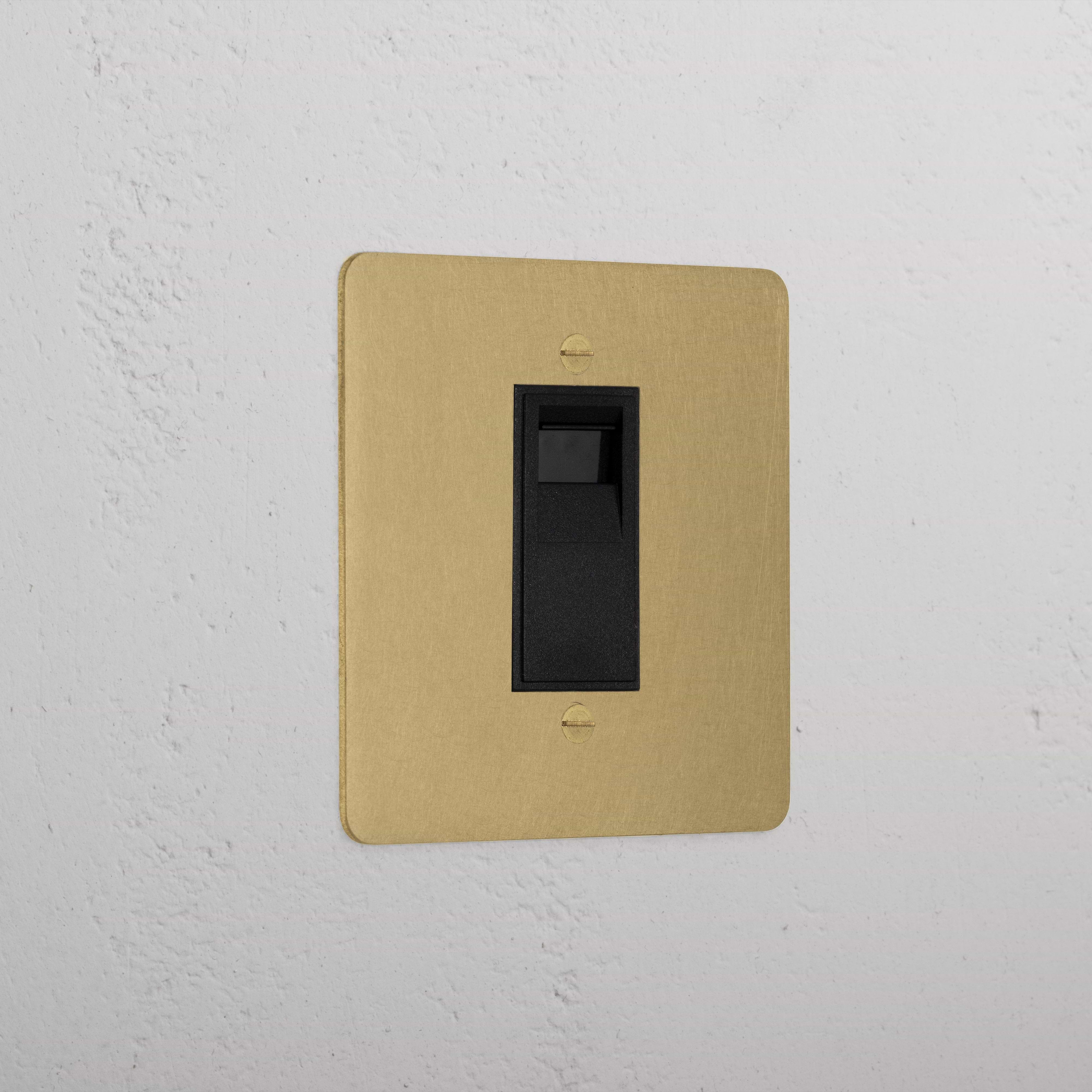 Designer Antique Brass Bt Slave Black