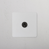 1G Retractive Toggle Switch - Paintable Bronze