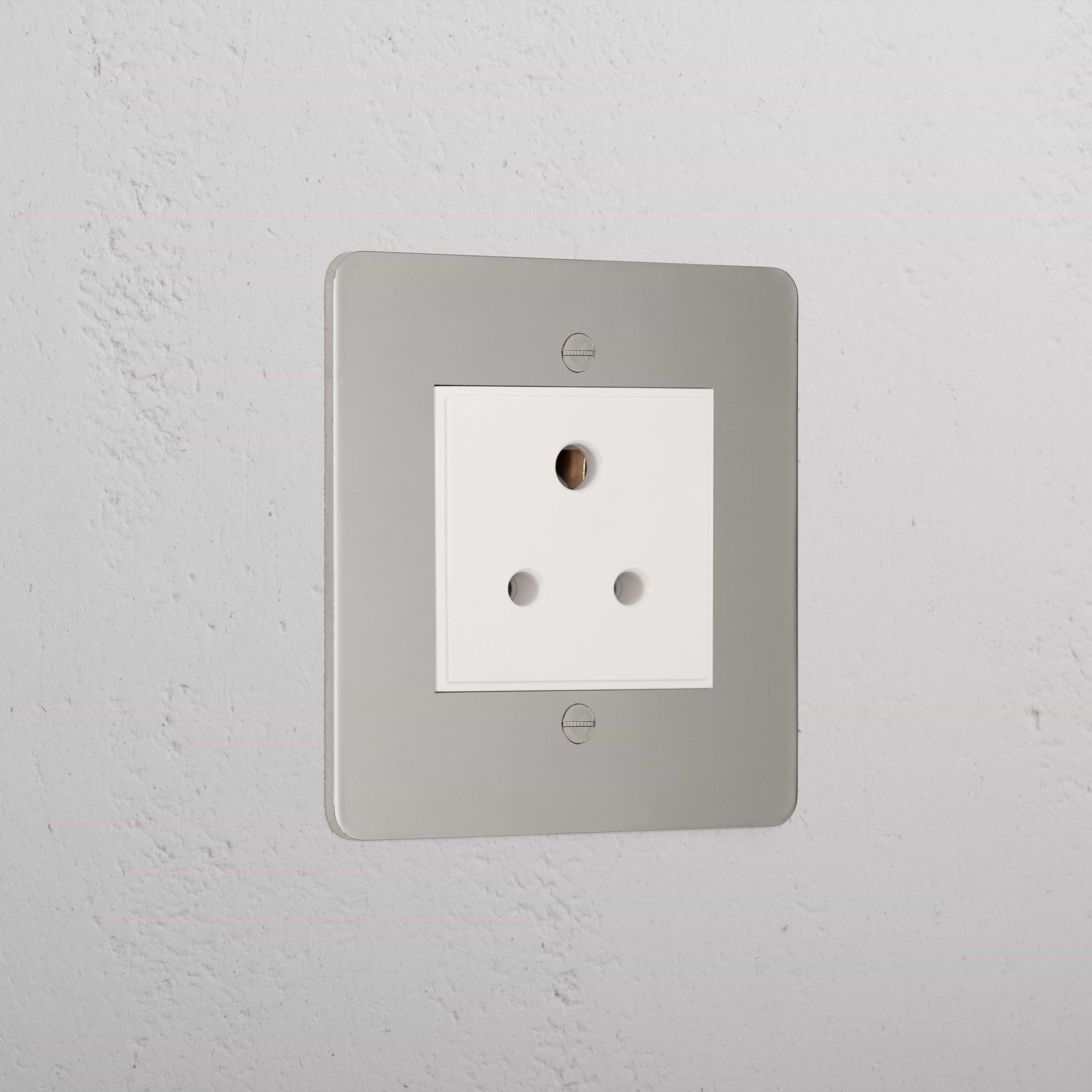 Luxury Polished Nickel 5A Light Socket Black