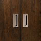 Regent Recessed Medium Pull - Polished Nickel