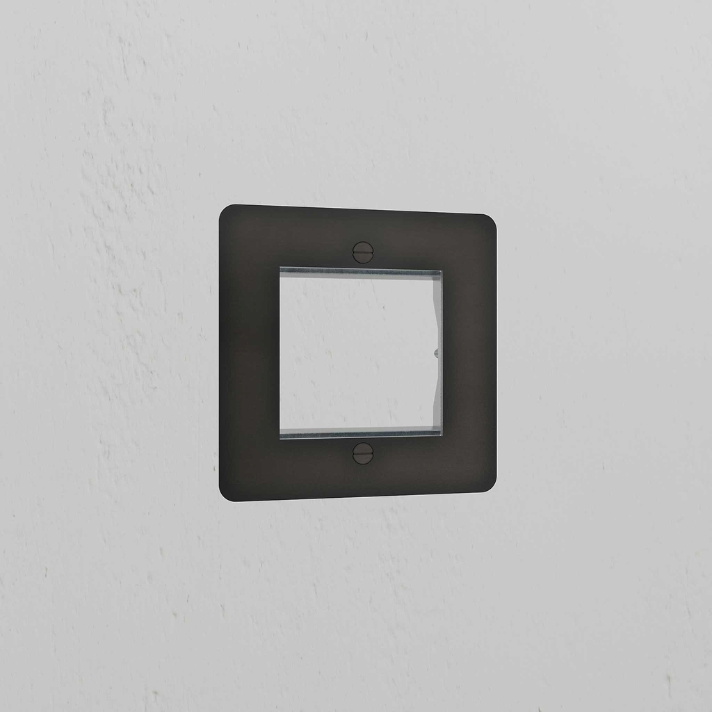 1G 50mm Module Plate - Bronze