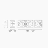3x Single Plasterboard Back Box