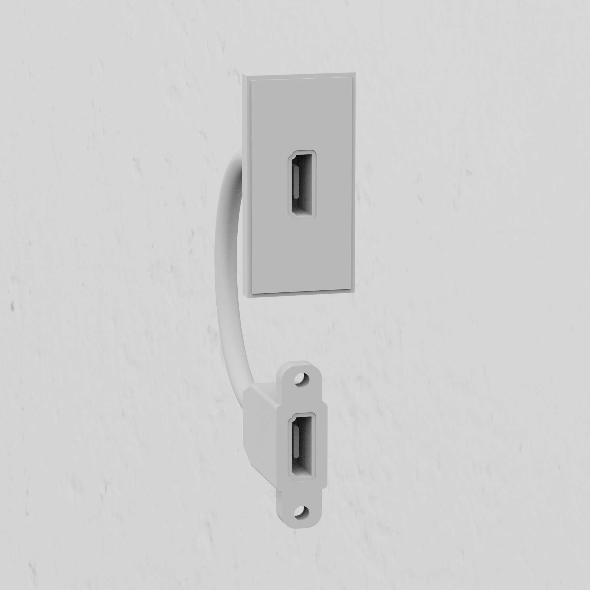 Hdmi Outlet Module - White