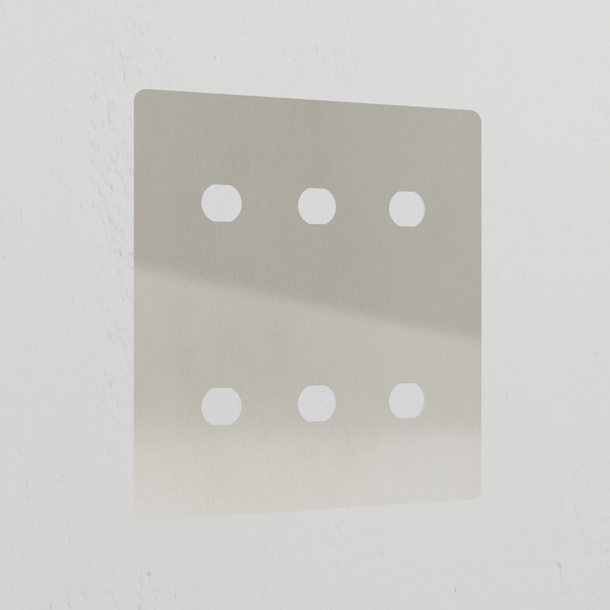 6G Switch Plate - Polished Nickel