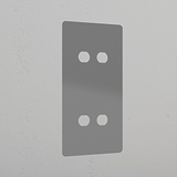 4G Vertical Switch Plate - Paintable  
