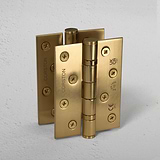 Saxon Türscharnier 2x FR 60 – Antikes Messing