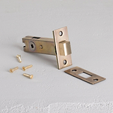 Badezimmerschloss (60 mm) – Antikes Messing