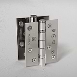 Saxon Türscharnier 2x FR 60 – Poliertes Nickel