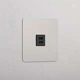 High-Speed-Ladezubehör: Nickel und Schwarz – USB-30-W-Modul