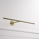Taylor Bilderleuchte 580 mm – Antikes Messing 