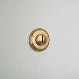 Canning Thumb Turn Latch - Antique Brass