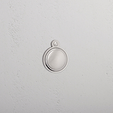 Canning Schlüsselrosette mit Abdeckung – Poliertes Nickel