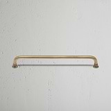 Antique Brass Cupboard Furniture Handle - Sycamore 224mm