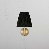 Malvern Kleine Wandlamp in Diepgroen vooraanzicht