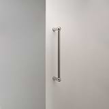 Polished Nickel Harper Single Pull Handle 320mm on White Background