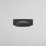 Bronze Elm Cup Handle in White Background