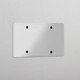 Elegante Doorzichtig Zwart Dubbele Lege Plaat - Woningdecoratie Accessoire