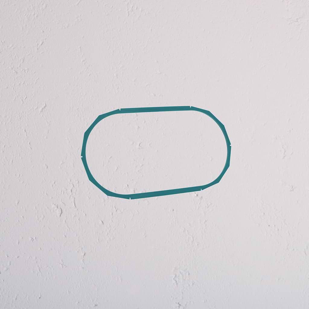 3mm Dubbele Gipsplaat Trim - Beschermende Dubbele Aansluiting Gipsplaat Trim