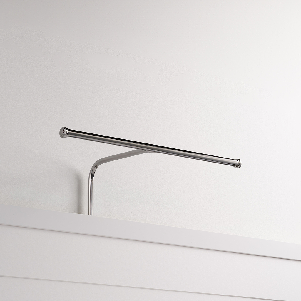 Harrow Bilderleuchte 400 mm – Poliertes Nickel 
