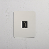 High-Definition-Videozubehör: Poliertes Nickel und Schwarz – HDMI-Modul