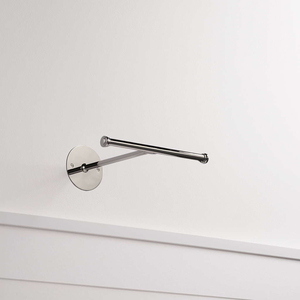 Taylor Bilderleuchte 220 mm – Poliertes Nickel