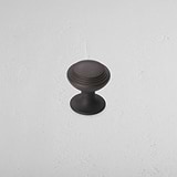 Bronze Barlow Möbelknauf – auf weissem Hintergrund