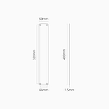Harper Schild (400 mm) – Antikes Messing