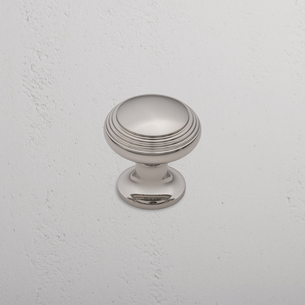 Barlow Möbelknauf (30 mm) – Poliertes Nickel