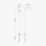 Ealing Wegestrahler – Antikes Messing