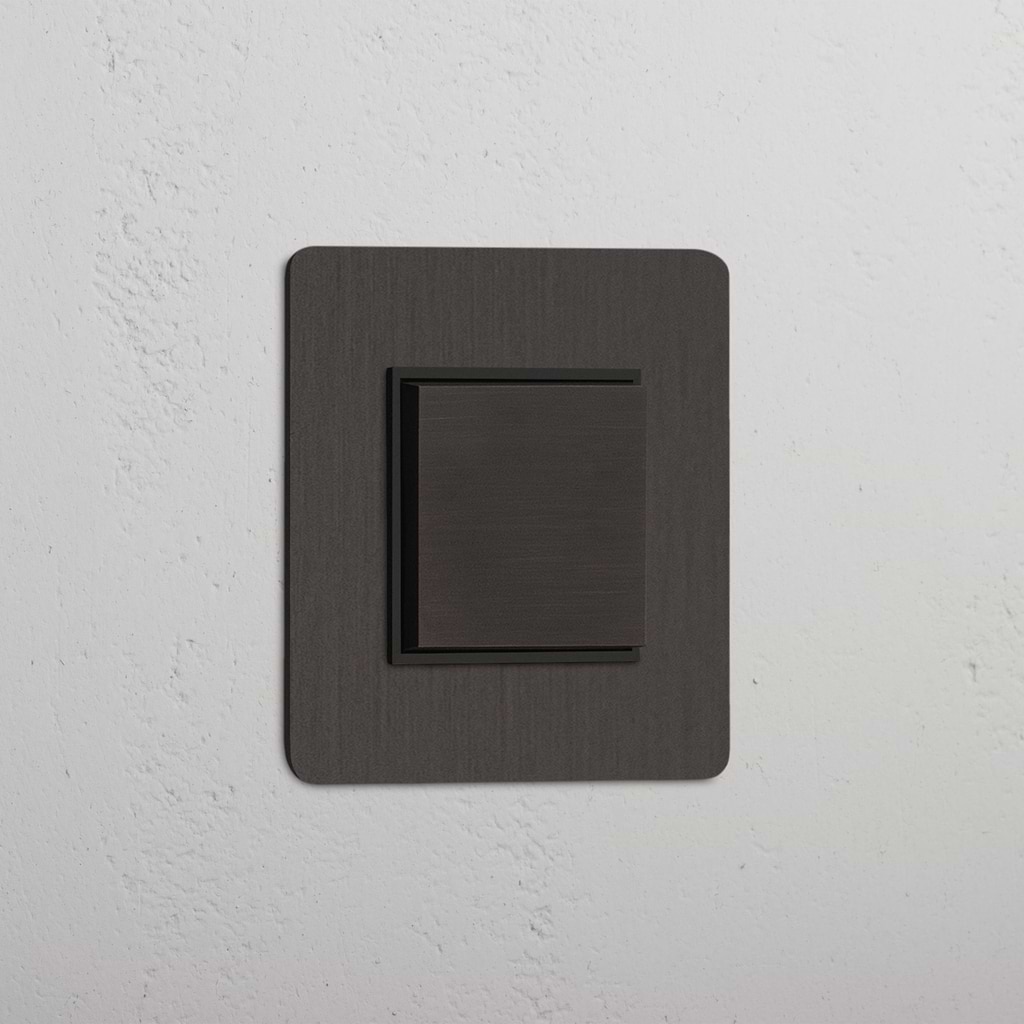 Wippschalter – Bronze + Schwarz – komfortable Bedienung