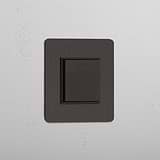 Wippschalter – Bronze + Schwarz – komfortable Bedienung