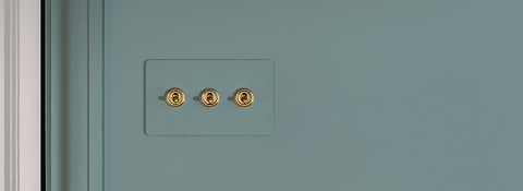 Paintable antique brass - white inserts