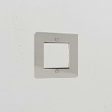 1G 50mm Module Plate - Polished Nickel