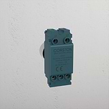 Intermediate Dummy Dimmer Switch - Clear Polished Nickel