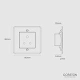 5A Light Socket - Clear Black