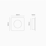 Regent Recessed Small Pull - Bronze